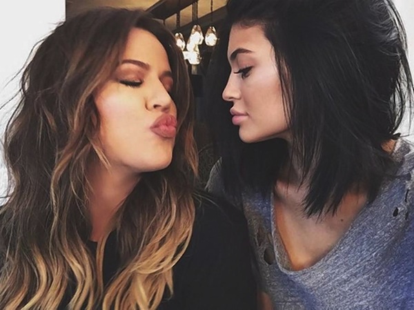 Khloe Kardashian and Kylie Jenner