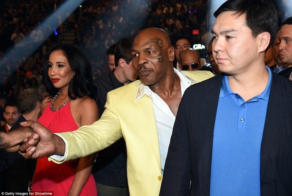 Mike Tyson knows a thing or two about huge boxing fights, and he was present at ringside at the MGM