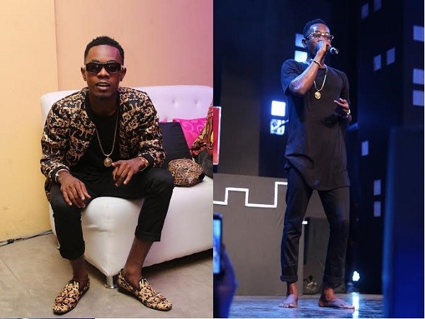 PATORANKING AFTER GIVING HIS SHOE