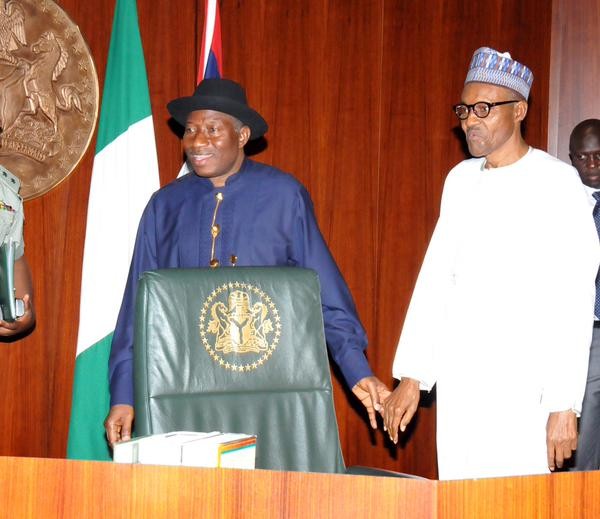 Photos from the presentation of Hand over notes from Jonathan to Buhari 21
