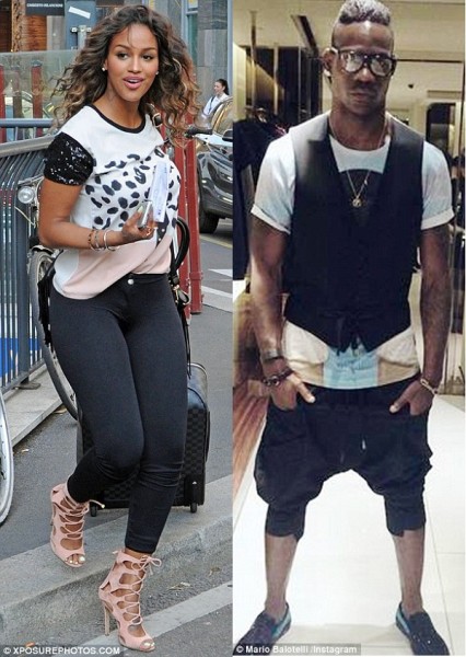 Rumours of a rekindled romance between Mario Balotelli and his ex-fiancée, Fanny Nuguesha, have been sparked, after they were spotted together in Milan, Italy, on Monday