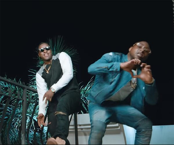 (Skales and Davido in 'Always'. Photo: Youtube)