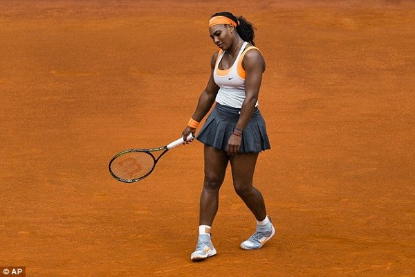 Williams was well off her best on the straight-sets semi-finals defeat to Petra Kvitova on Friday