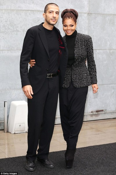 Wissam Al Mana and Janet Jackson