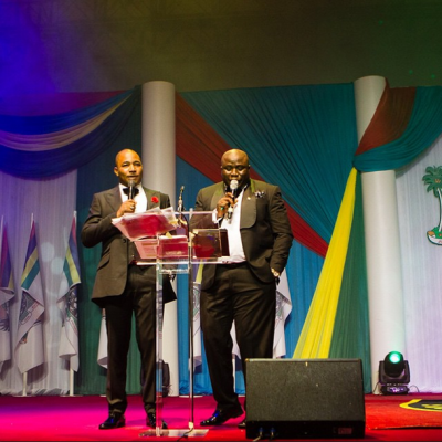 Tee A and GbengaAdeyinka