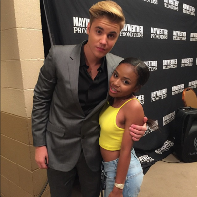 Justin Beiber and Iyanna