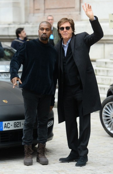 (Sir Paul McCartney thinks Kanye West is a 'bit eccentric'. Photo: Bangshowbiz)