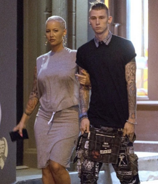 Amber Rose and Machine Gun Kelly