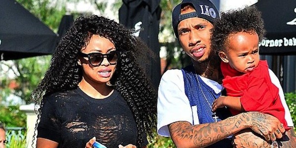Blac Chyna, Tyga and son