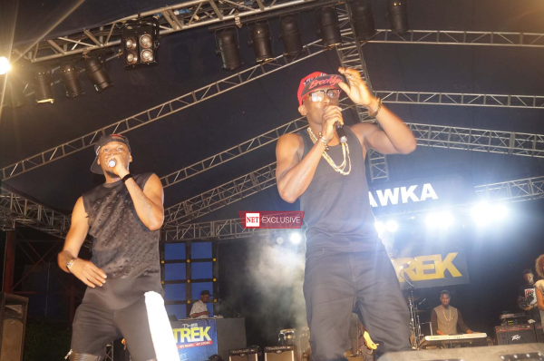 2face Idibia and Joe El on Stage