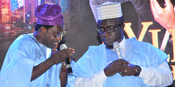 AY and Elenu performing as Bola Ahmed Tinubu and President Buhari, respectively