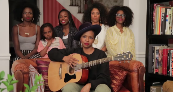 (Lauryn Hill and her band. Photo: Filed)