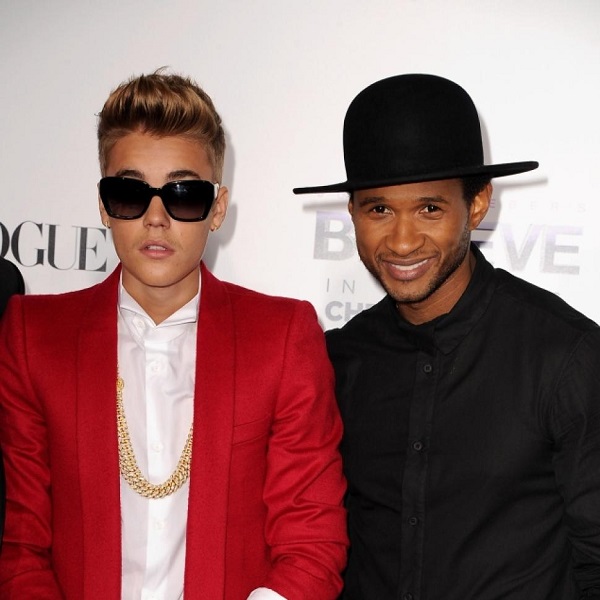 justin bieber and usher