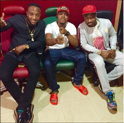(Kcee, Olamide and Harrysong. Photo: Instagram)