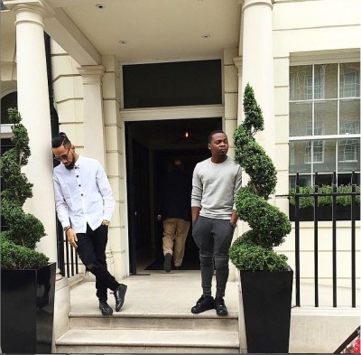 Olamide and Phyno go head to head against Cassper Nyovest, AKA, Mi Abaga and others for the Best Rap Act at AFRIMMA 2015. Photo: Filed