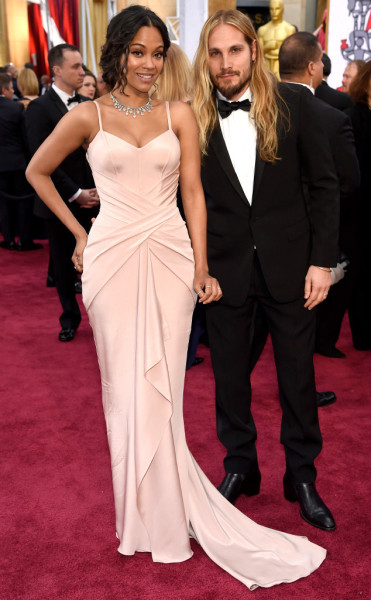Zoe Saldana and Husband