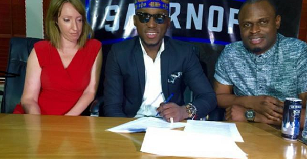 DJ Spinall in 2015 when he signed his first deal with Smirnoff.