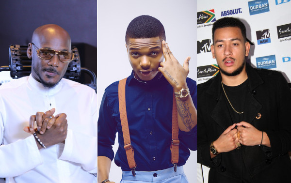 2face, Wizkid, AKA