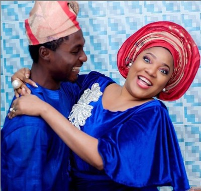 Adeniyi Johnson and Toyin Aimakhu are celebrating their 2nd wedding anniversary today Photo:Toyin Aimakhu/Instagram