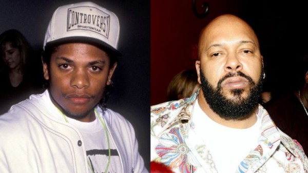 Eazy E and Suge Knight