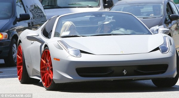 Kylie Jenner pimps birthday Ferrari