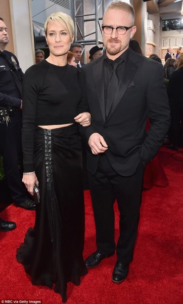 Ben Foster and Robin Wright