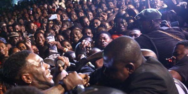 Burna Boy & Crowd