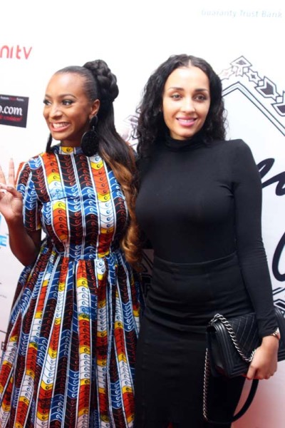 Cuppy and Lara Fortes