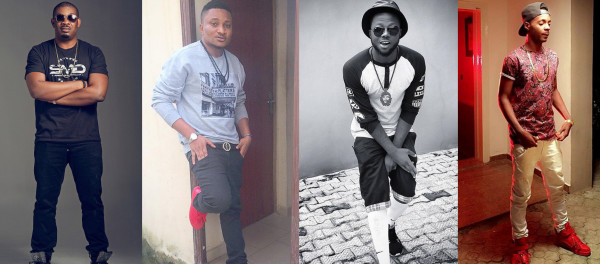 Don Jazzy, Masterkraft, Wizzy Pro and Young John amongst Nigeria's to 7 producers. Photos: Instagram