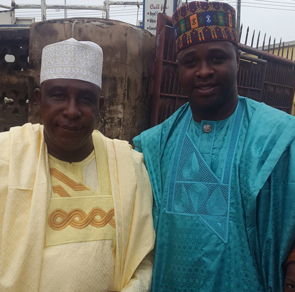 Femi Adebayo and Dad