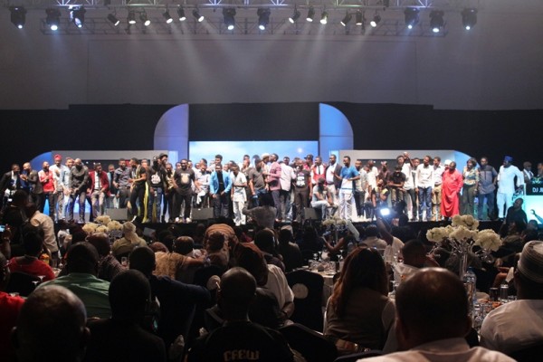 Nigerian comedians step out to honor Seyi Law on stage