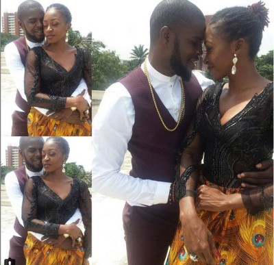 JJC and Kate Henshaw play lovers in new video. Photo: JJC