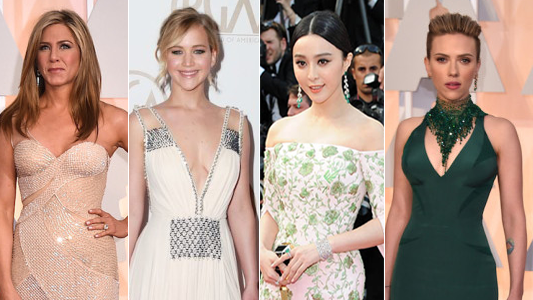 Jennifer Aniston, Jennifer Lawrence, BingbingFan, Scarlett