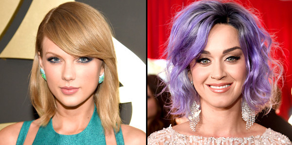 Katy Perry and Taylor Swift