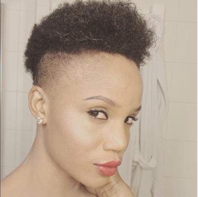 Controversial Maheeda has debuted a hair style. Photo: Maheeda/Instagram