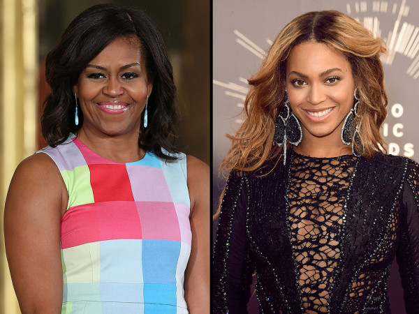 Michelle Obama and Beyonce Knowles