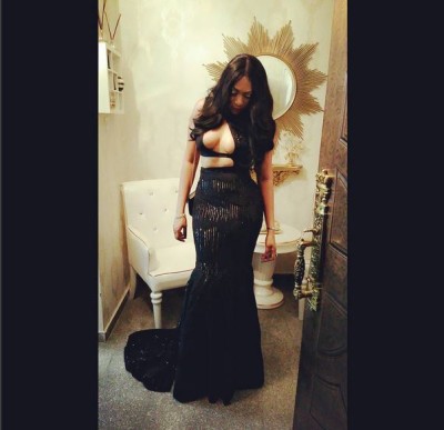 Rukky Sanda stuns in mermaid dress as she steps out for movie premiere. Photo: Rukky Sanda/Instagram