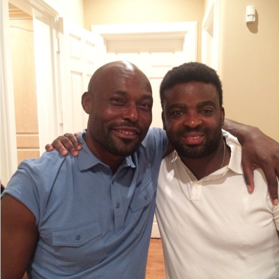 Kunle Afolayan and Jimmy Jean-Louis