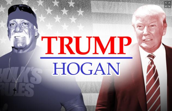 Hulk Hogan and Donald Trump