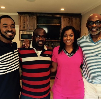 O.C Ukeje and RMD join cast of Shades of Attraction. Photo: Navada Bridge Productions