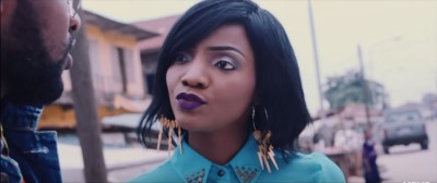 Simi and Falz in Jamb Question video. Photo: Youtube