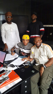 Tekno inks endorsement deal with MTN. Photo: Upfront Bookings