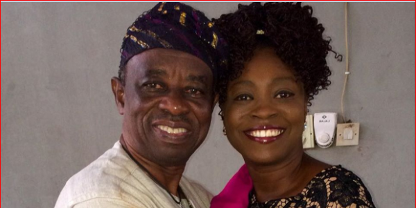 Tunde Kelani and Yinka Davies