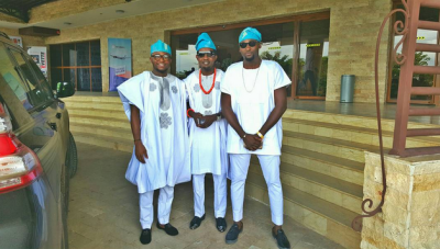 Ubi Franklin, Ay, and Gbenro Ajibade