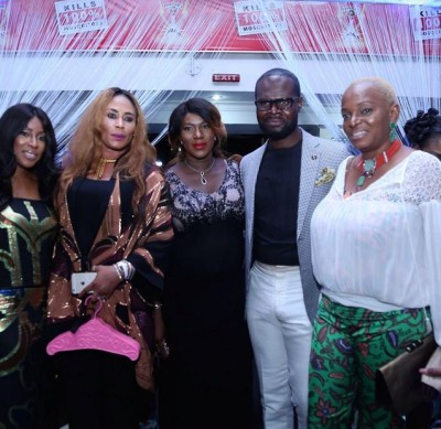 It was a huge industry turn up as Stephanie Okereke premiered her new movie over the weekend. Photo: Nollywood Mindspace