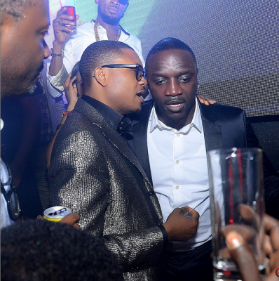 Shina Peller and Akon