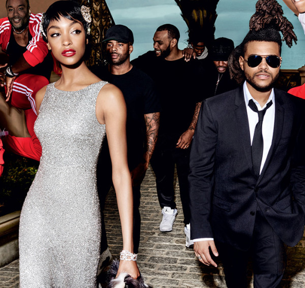 Jourdan Dunn and The Weeknd