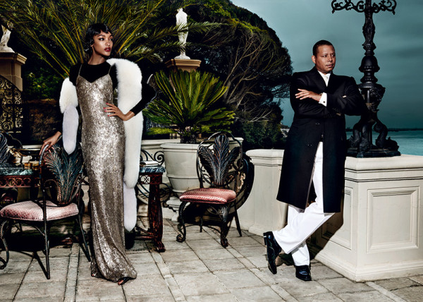Jourdan Dunn and Terrence Howard