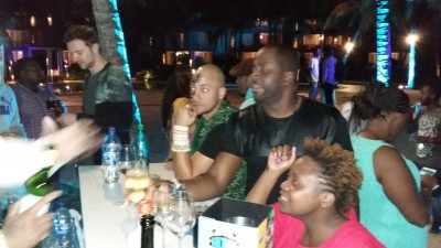 Dj Sose and Desmond elliot