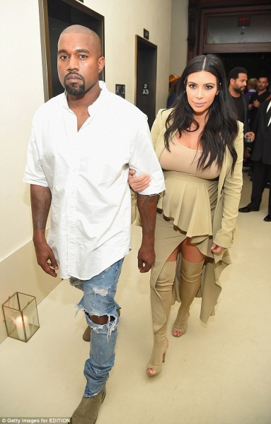 Kim Kardashian and Kanye West
